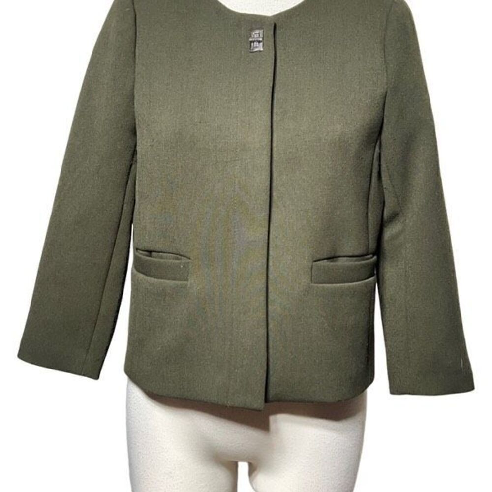 Philosophy safari Green Long Sleeve Blazer Size 2